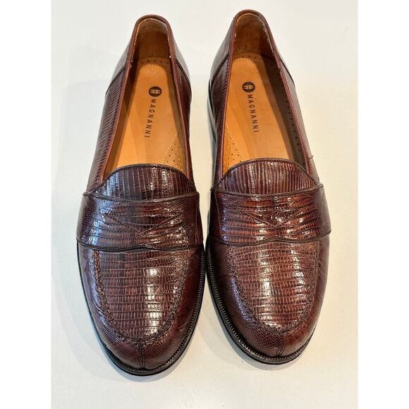 Magnanni Leather Loafers - Picture 1 of 11